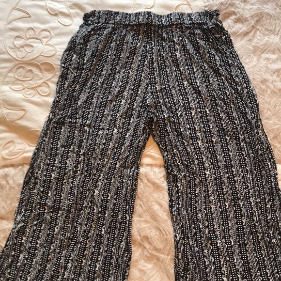 Umgee tribal pattern wide leg pants - Picture 2 of 4